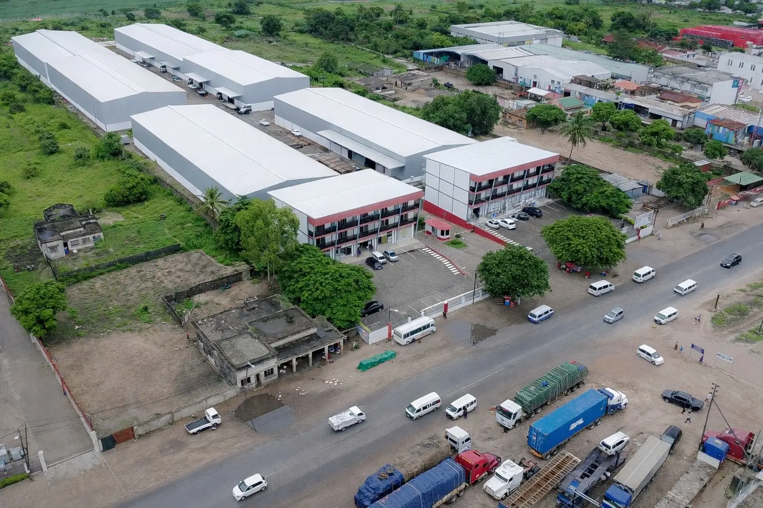 Parque Industrial 1 Parque industrial em Maputo - Neoparque Hub Logístico